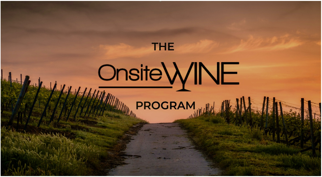 Introducing "The Onsite Wine Program'', available now through the NZ  Hospitality Company